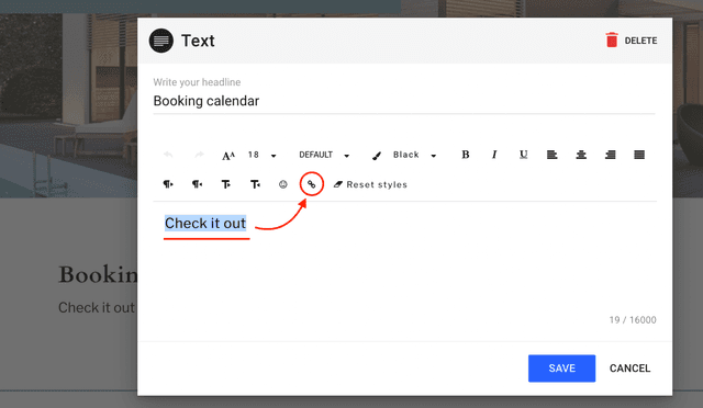 Simplesite | Bookingmood docs